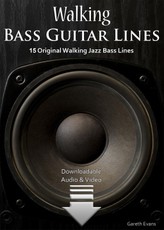 Walking Bass Guitar Lines