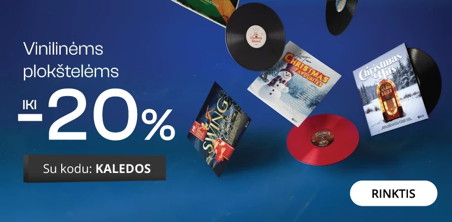 Vinilinėms plokštelėms - extra nuolaidos iki -20%