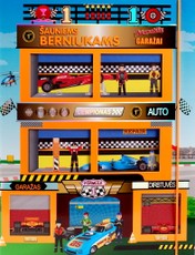 Šauniems berniukams. Automobilių garažai