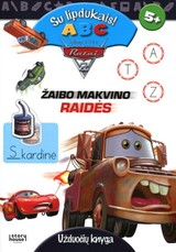 Žaibo Makvino raidės. Su lipdukais. Užduočių knyga