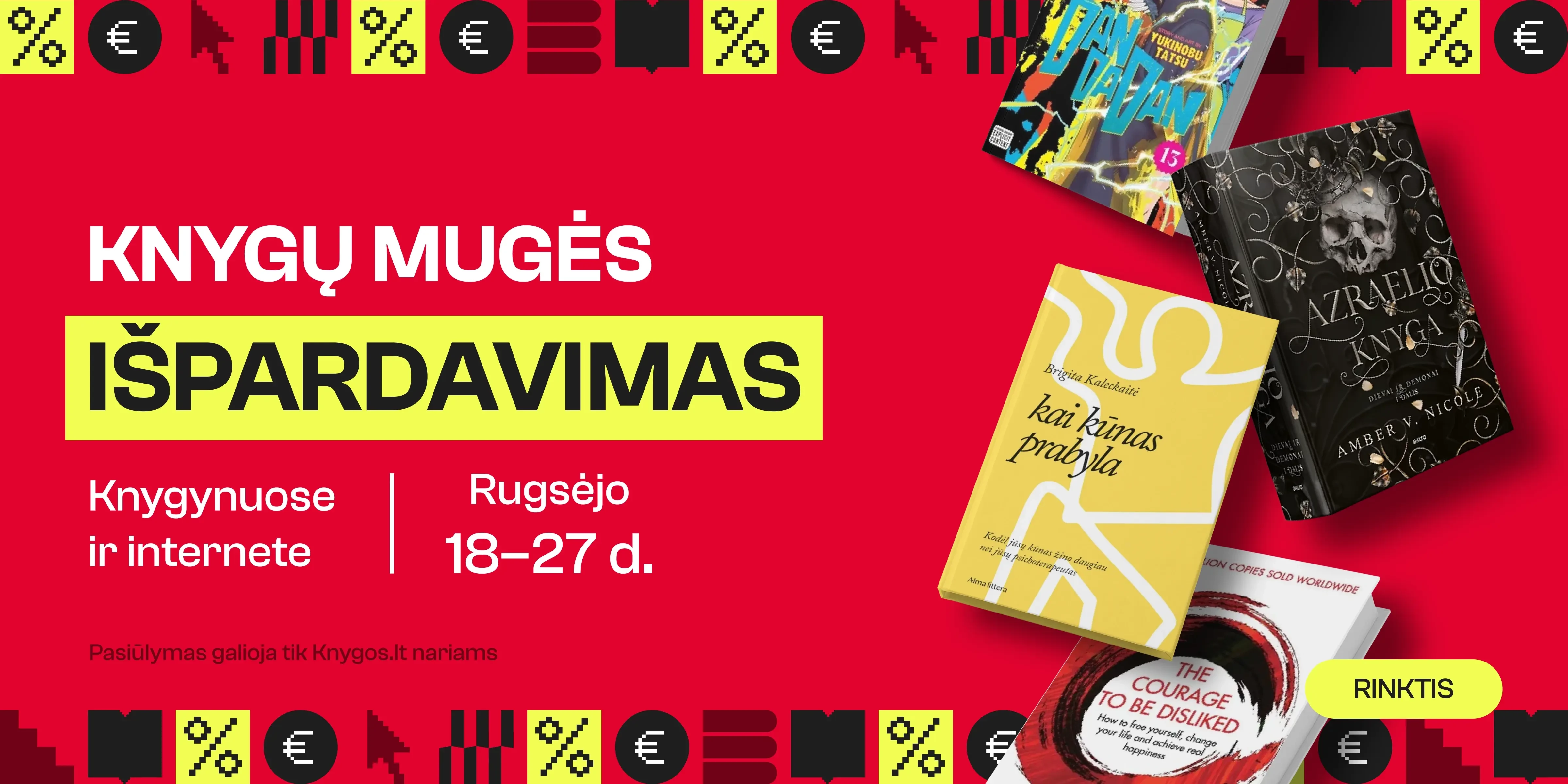 KNYGŲ MUGĖ internetu ir knygynuose!