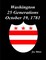 Washington : 25 Generations October 19, 1781