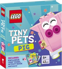 LEGO® Books. Tiny Pets: Pig (with exclusive pig mini-build, paper crafts, stickers and activity book)