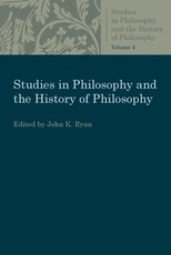 Studies in Philosophy and the History of Philosophy