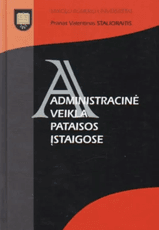 Administracinė veikla pataisos įstaigose