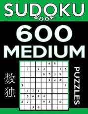 Sudoku Book 600 Medium Puzzles