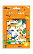 AVENIR Lipdukų rinkinys „Džiunglės“