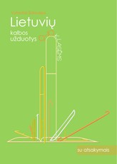 Lietuvių kalbos užduotys 9-10 klasei (su atsakymais)