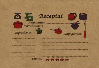 Receptų užrašai