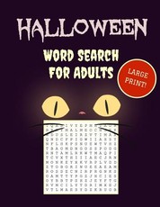 Large Print Halloween Word Search