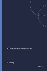 A Commentary on Persius