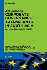 Corporate Governance Transplants in South Asia