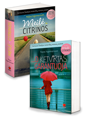 Geriausios Skandinavijos moteriškų romanų autorės kūriniai: O KETVIRTAS GARANTUOJA + MEILĖ IR CITRINOS