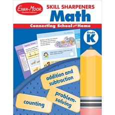 Skill Sharpeners: Math, Kindergarten Workbook
