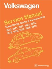 Volkswagen Super Beetle, Beetle & Karmann Ghia Official Service Manual