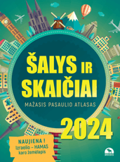 Šalys ir skaičiai. Mažasis pasaulio atlasas 2024