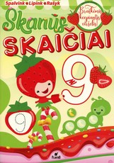 Skanūs skaičiai (su braškėmis kvepiančiu viršeliu)
