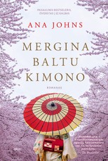 Mergina baltu kimono (minkštais viršeliais)