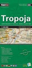 Tropoja Provinzkarte 1 : 120 000 GPS