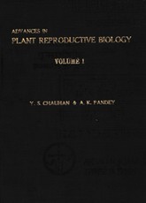 Advances In Plant Reproductive Biology