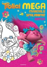 Troliai. Mega Mandalų spalvinimo knyga (nedidelis defektas )