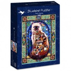 Dėlionė „Daugybė kačių“, 1500 dalių