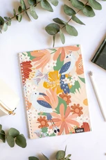 Taškuota užrašinė su spirale Jungle