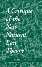 Critique of the New Natural Law Theory