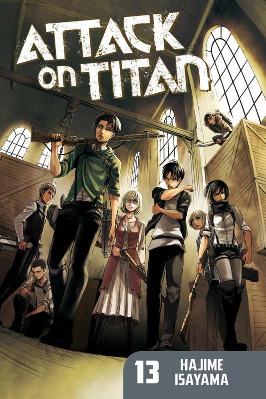 Attack On Titan Volume 13 Knygos Lt