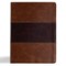 KJV Study Bible, Large Print Edition, Saddle Brown Leathertouch