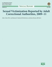 Sexual Victimization Reported by Adult Correctional Authorities, 2009-11