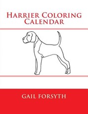 Harrier Coloring Calendar