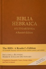 Biblia Hebraica Stuttgartensia (Bhs)
