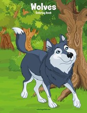 Wolves Coloring Book 1