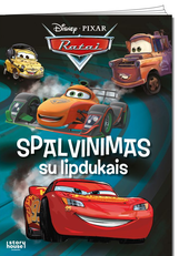 Ratai. Spalvinimas su lipdukais