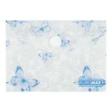 Aplankas-vokelis su spaustuku A7 ARABESKI su drugeliais