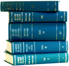 Recueil Des Cours, Collected Courses, Tome/Volume 98 (1959)