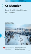 272S St-Maurice Schneesportkarte