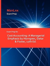 Exam Prep for Cost Accounting