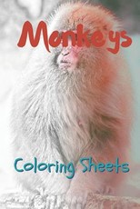 Monkey Coloring Sheets