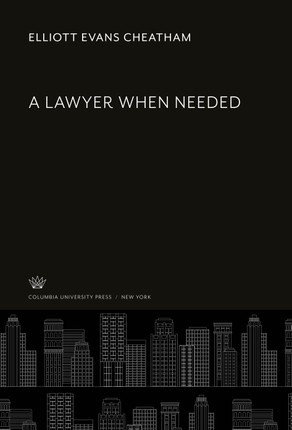 A Lawyer When Needed