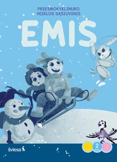 Emis. Žiemos džiaugsmai. Priešmokyklinuko veiklos sąsiuvinis, 2 dalis