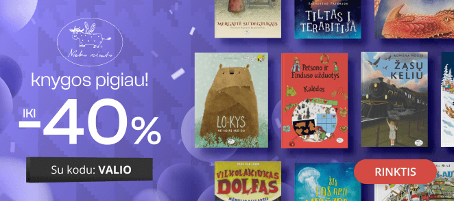 LEIDYKLOS NIEKO RIMTO KNYGOS - extra nuolaidos iki -40%!
