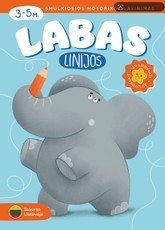 Labas linijos. Užduočių knygelė su lipdukais