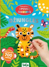 Mano pirmoji lipdukų mozaika. Džiunglės