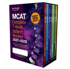 MCAT Complete 7-Book Subject Review 2027-2028 | Biggest Update Ever: 500+ New Images & All-New CARS Book | 3 Practice Tests (Kaplan Test Prep)