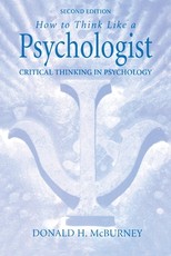 How to Think Like a Psychologist