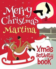 Merry Christmas Martina - Xmas Activity Book