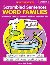 Scrambled Sentences: Word Families