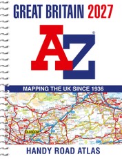 Great Britain A-Z Handy Road Atlas 2027 (A5 Spiral)